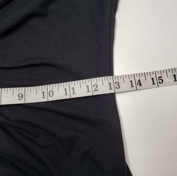 Birgitte Herskind Anna Dress Bodycon Black Long Sleeve V Neck Size Large - Picture 12 of 16